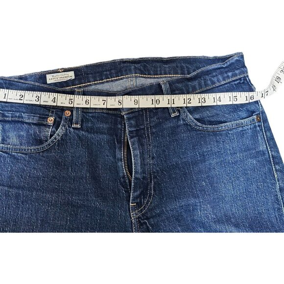 Levi 511 Jeans Men's Jeans 5 Pocket medium dark denim  W32‎ L30 - Picture 10 of 11